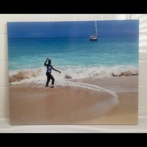 Original Photo on Canvas - "Welcome to the Island"